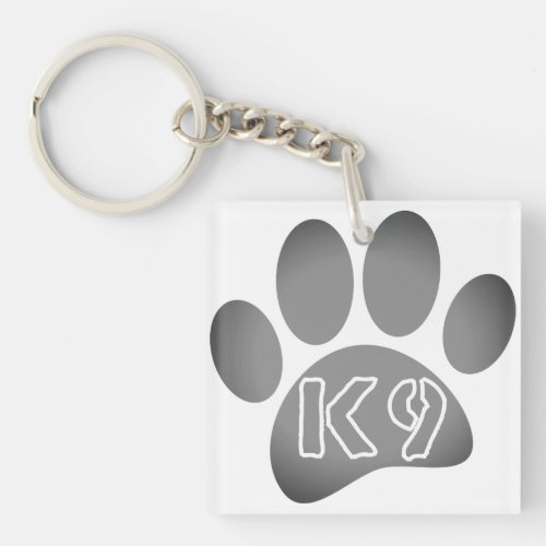 K9 Dog Lovers Keychain