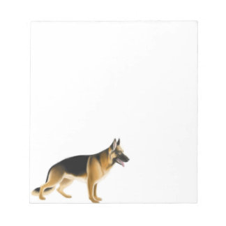 K9 German Shepherd Police Dog Notepad