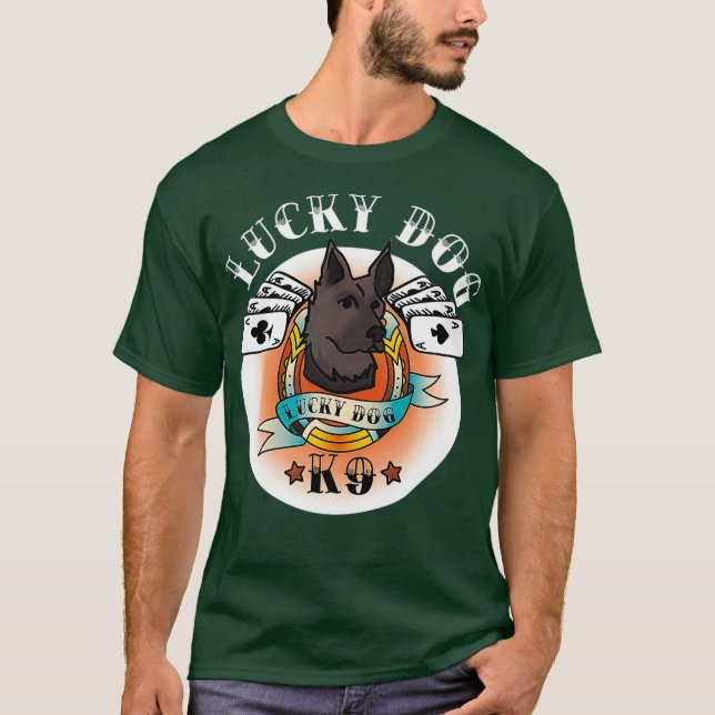 K9 Handler K9 Unit Police Military K9 German T-Shirt (Front)