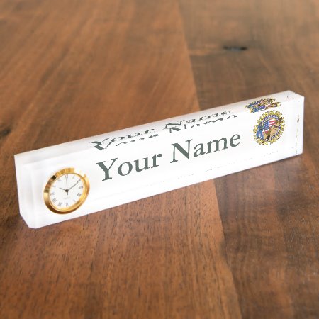 K9 Jaws And Paws Desk Name Plate