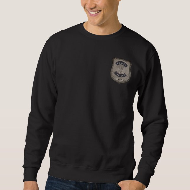 K9 Officer T-Shirt Sweatshirt (Front)