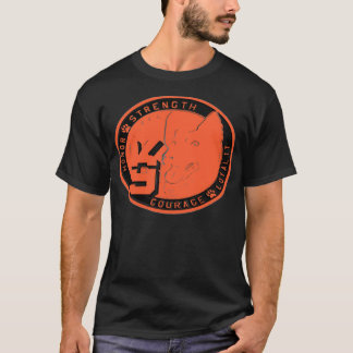 K9 Police Dog Challenge Coin Law Enforcement T-Shirt