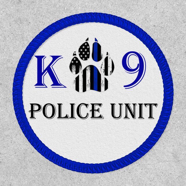 K9 Police unit Patch (Front)