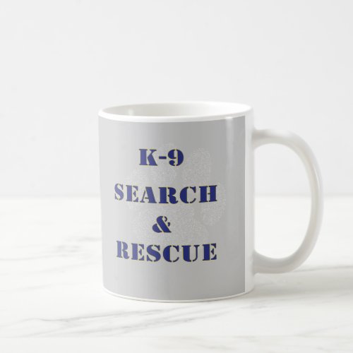 K9 Search and Rescue Coffee Mug