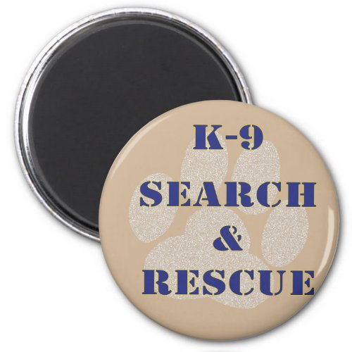 K9 Search and Rescue Magnet