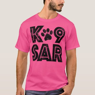 K9 Search and Rescue SAR (6) T-Shirt