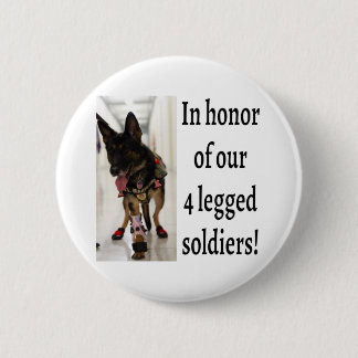 K9 Soldiers Button