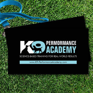 K9 Training - Dog Trainer - Canine Behaviourist  Business Card