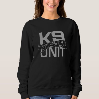 K9 Unit  Dutch Shepherd Dog Sweatshirt