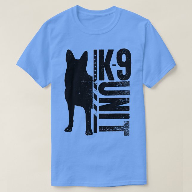 K9 Unit German Shepherd (1) T-Shirt (Design Front)