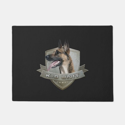 K9 Unit  _ Malinois _ Belgian shepherd Doormat