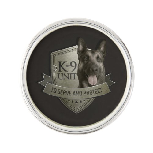 K9 Unit  _ Malinois _ Belgian shepherd Lapel Pin