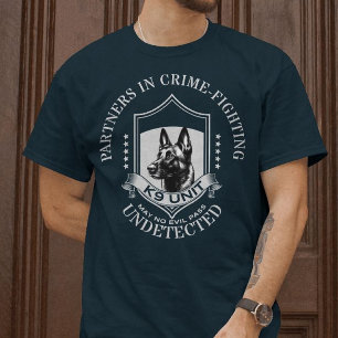 K9 Unit Partners in Crime Fighting T-Shirt