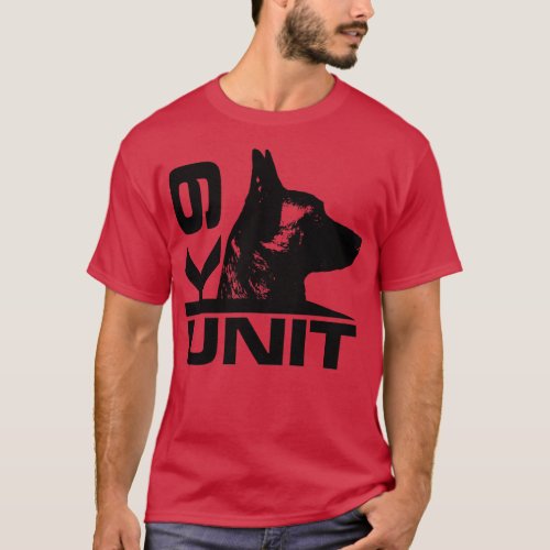 K9 Unit Police Dog Unit Malinois 12 T_Shirt