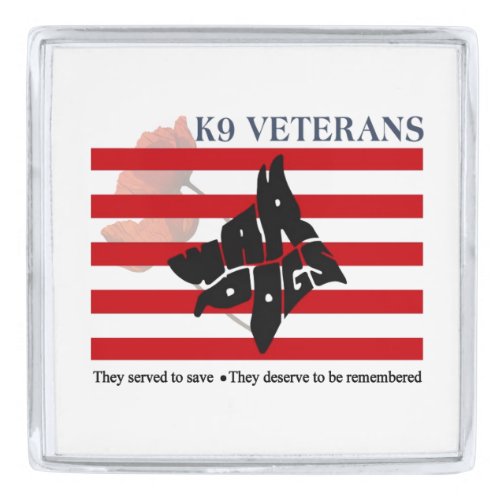 K9 Veterans Veterans Day Lapel Pin