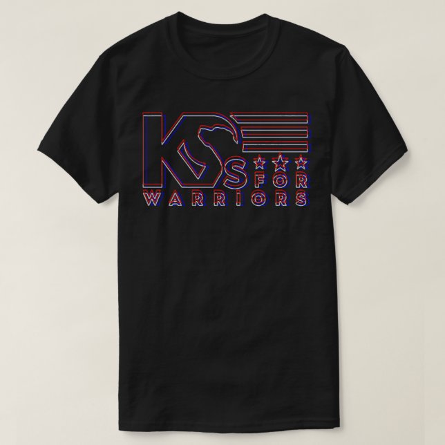 k9s for warriors T-Shirt (Design Front)