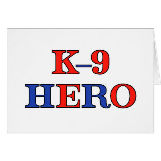 K-9 Hero Cards
