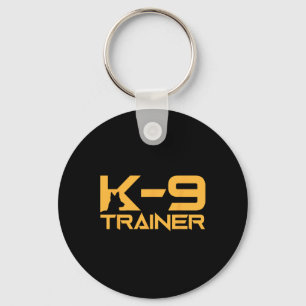 K-9 K9 Dog Handler Trainer Police Security Hallowe Keychain