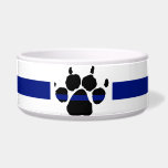 K-9 Paw Food Bowl<br><div class="desc">K-9 Paw Food Bowl</div>