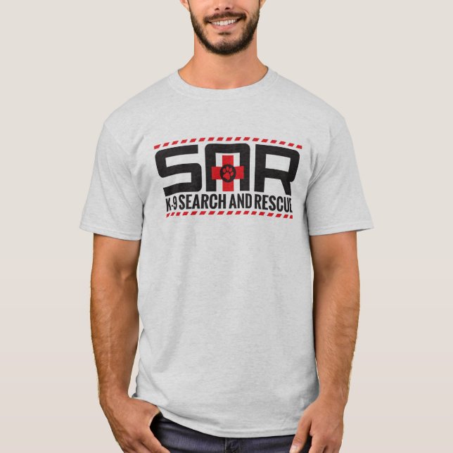 K-9 Search and Rescue - SAR T-Shirt (Front)