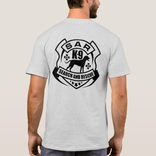K_9 Search and Rescue _ SAR T_Shirt