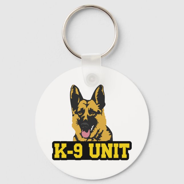 K-9 Unit Keychain (Front)