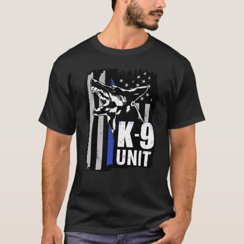 K_9 Unit  _Police  Unit_ German Shepherd T_Shirt