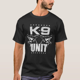 K-9 Unit -Police Unit- German Shepherd T-Shirt