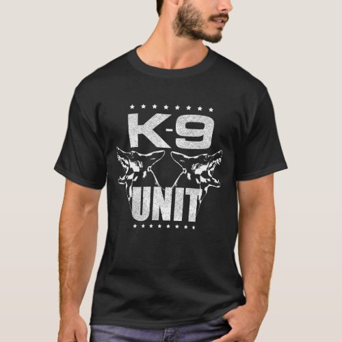 K_9 Unit  _Police  Unit_ German Shepherd T_Shirt