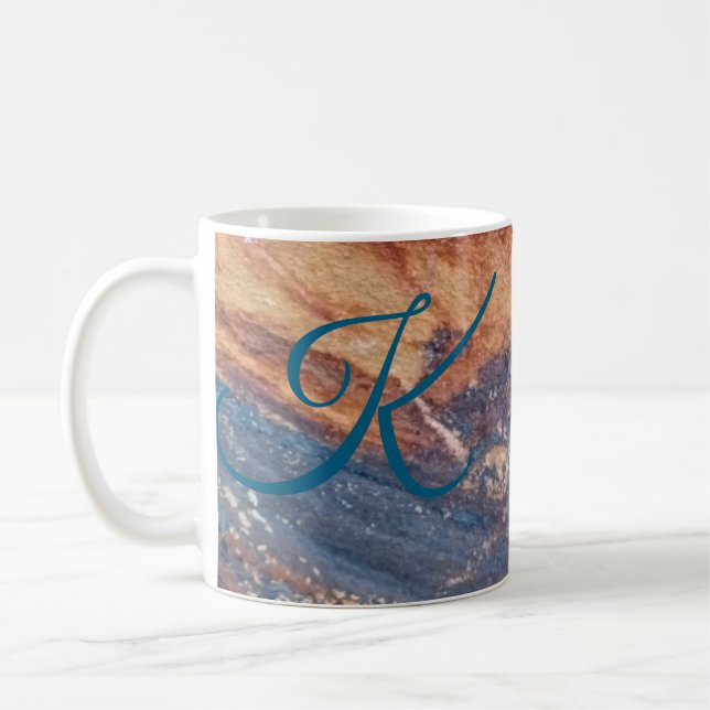 "K" ArborCrosse Initial Mug  (Left)
