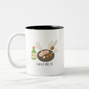 K-bbq Two-Tone Coffee Mug
