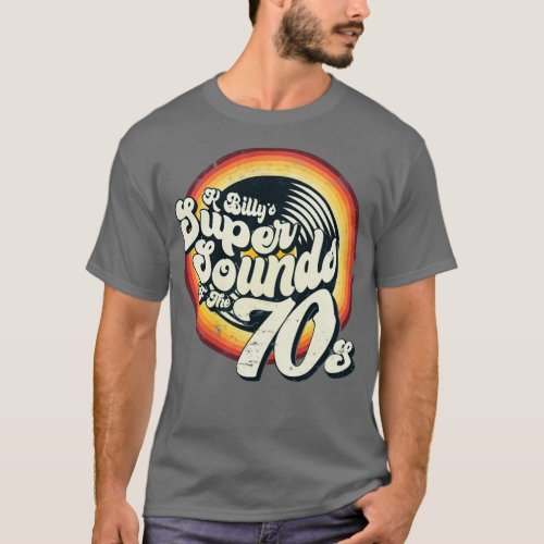 K Billys Super Sounds of the 70s distressed T_Shirt