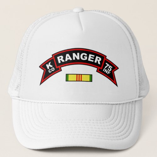 K Co 75th Infantry Regiment _ Rangers Vietnam Trucker Hat