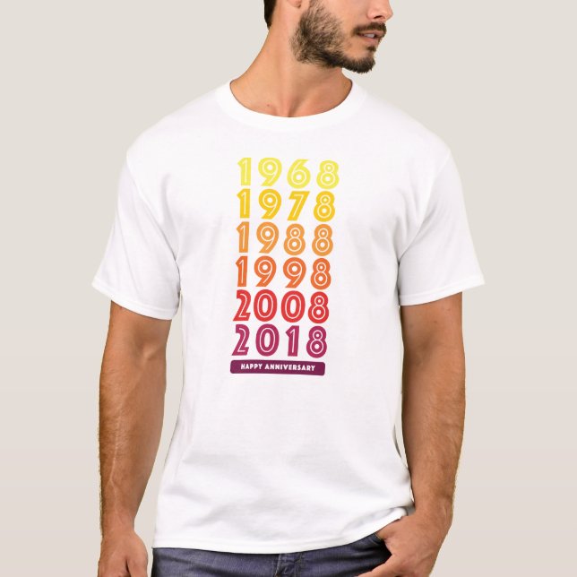 K&D Anniversary  Men's T-shirt (Front)