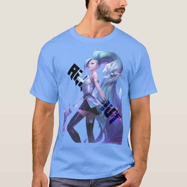 K/DA Seraphine - All Out T-Shirt (Front)