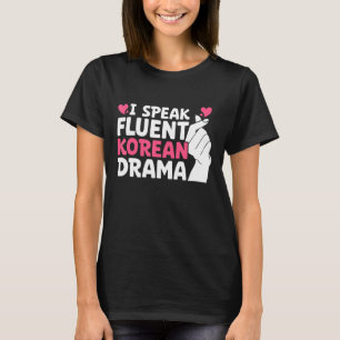 K Drama K Pop Hand Symbol Heart K pop Merchandise  T-Shirt