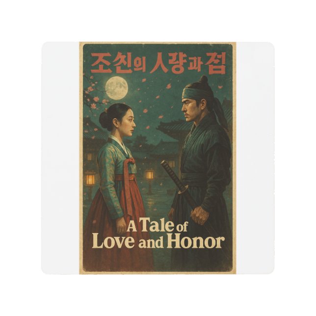K-Drama Retro Poster – Joseon Romance (Front)