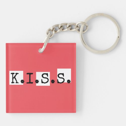 KISS KEYCHAIN