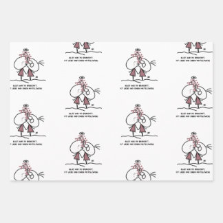 K&K Xmas  Wrapping Paper Sheets