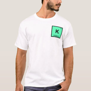 K - Kalamazoo Michigan Chemistry Periodic Table T-Shirt