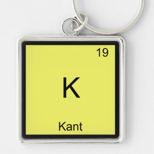 K - Kant Funny Element Chemistry Symbol Tee Keychain