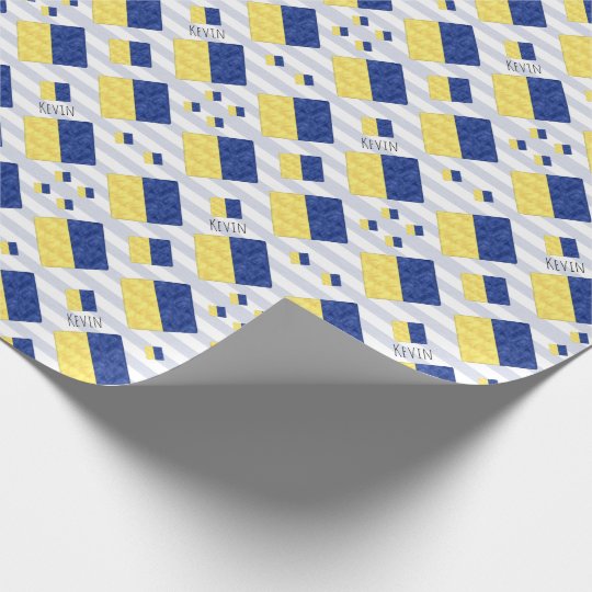 K Kilo Nautical Signal Flag Maritime Code Wrapping Paper