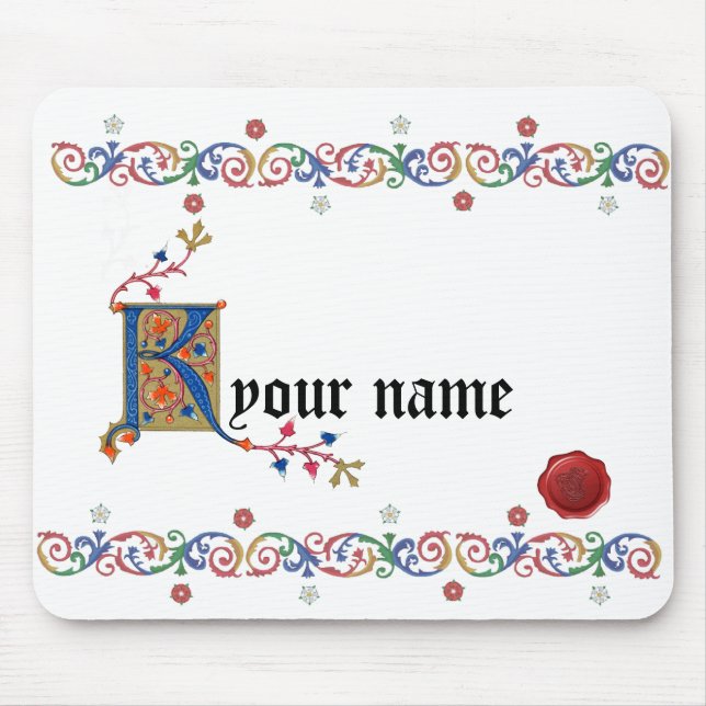 K medieval Mousepad (Front)