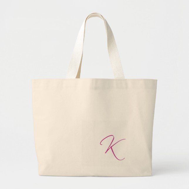 "K" Monogram Bag (Front)