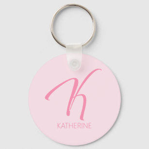 Fancy letter deals k keychains