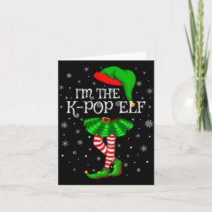 K-p Elf Christmas Matching Family Women Girls Elf Card