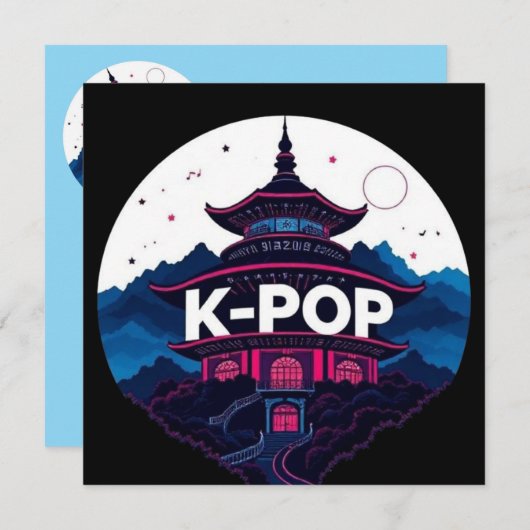 K-POP  (Front/Back)