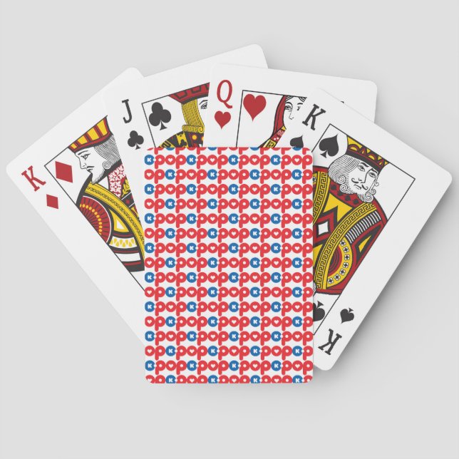 K-POP - 1 POKER CARDS (Back)