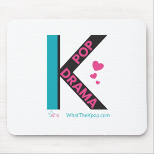 K-Pop and K-Drama Special Dual K Design Mouse Pad
