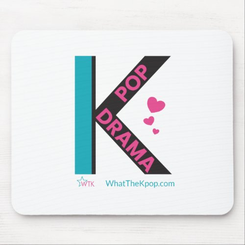 K_Pop and K_Drama Special Dual K Design Mouse Pad